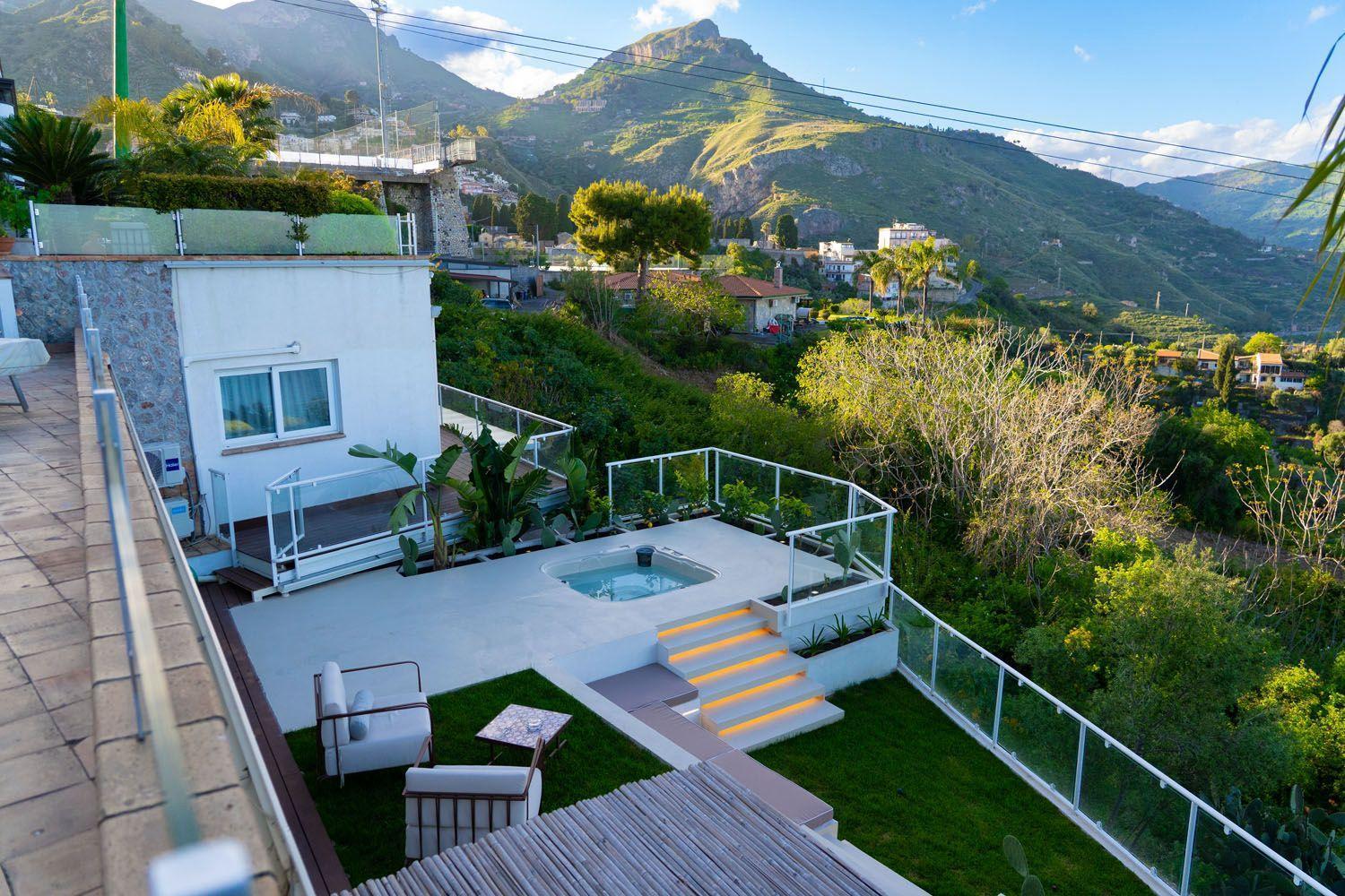 Villa Zagara Garden Spectacular Sea View In Taormina Eksteriør bilde